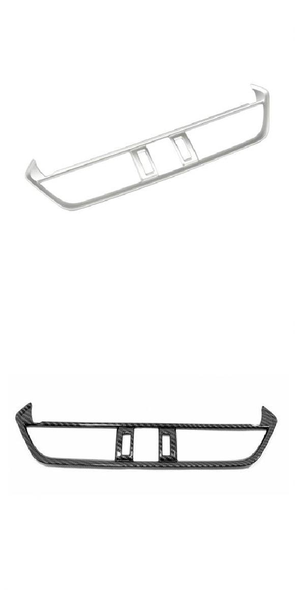 AL 適用: トヨタ RAV4 2019 2020 2021 2022 RAV 4 XA50 セントラル コントロール エアコン 吹き出し口 トリム カバー シルバー・カーボン調 AL-OO-6273の通販は