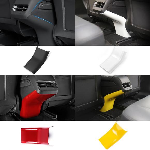 AL 適用: テスラ/TESLA MODEL3 モデル 3 Y 2017-2020 2021 2022 通気口 ロワー トリム カバー アームレスト ボックス ブラック〜イエロー AL-OO-6434の通販は 14,319円