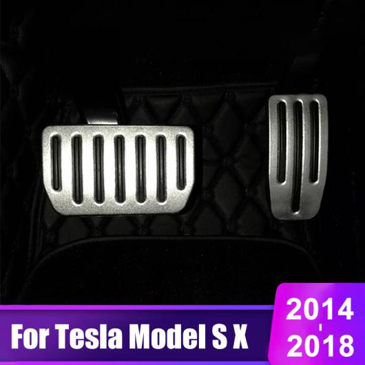 AL 軽銀 アロイ フット ペダル パッド 当てはめる: テスラ/TESLA ひな型 S ひな型 X 2016-2020 素粒子加速器 屁っ放り うち切り AT 2平和条約 AL-OO-6568