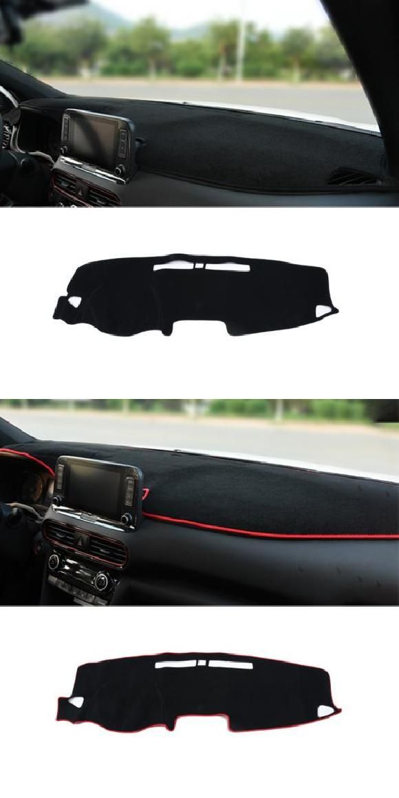 AL 適用: ヒュンダイ/現代/HYUNDAI コナ エンシノ カウアイ 2018 2019 ダッシュボード カバー ブラック サイド・レッド サイド AL-OO-6638の通販は 12,210円