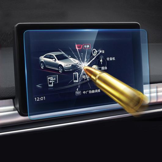 AL 強化ガラス フィルム 適用: アウディ/AUDI A4 B9 S4 A5 S5 Q5 2016-2019 GPS ナビゲーション スクリーン 10インチ 220×110 ブルー AL-OO-6711_3