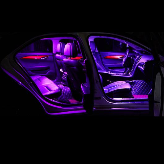 AL 当てはめる: フォルクスワーゲン/VOLKSWAGEN VW パサート CC 2009-2014 12V LED 弁膜 室内装飾 先んじる 照明ランプ バニティ 白いこと〜レイクブルー AL-OO-6830