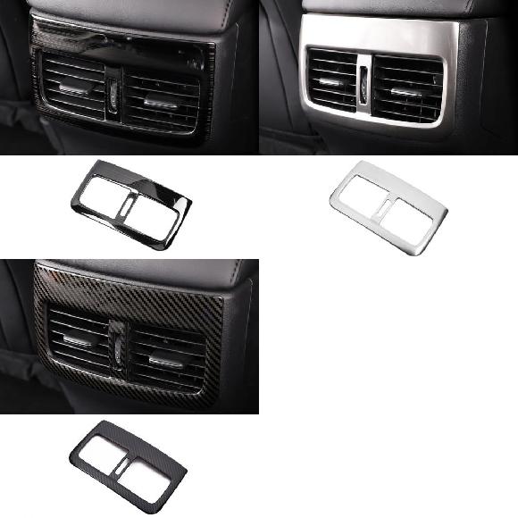 AL 適用: MAZDA3 BP アクセラ 2019 2020 2021 2022 リア エアコン 吹き出し口 トリム カバー ステッカー インテリア ブラック〜カーボン調 AL-OO-6839の通販は 5,793円