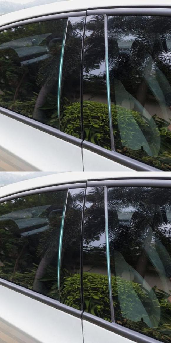 適用: ヒュンダイ/現代/HYUNDAI IX25 クレタ 2020 2021 ドア ウインドウ 中央列 トリム 保護 ピース ブラック ストリップ ステッカー 装飾 保護 2020 6ピース・15-19 8ピース AL-OO-6931 ALの通販は 10,196円