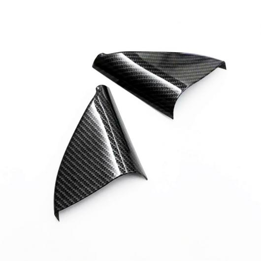 適用: ルノー/RENAULT カジャー 2015 2016-2019 カーボンファイバー インテリア A-ピラー プロテクター フレーム パネル カバー トリム アクセサリー インナー トライアングル AL-OO-7029 AL_3
