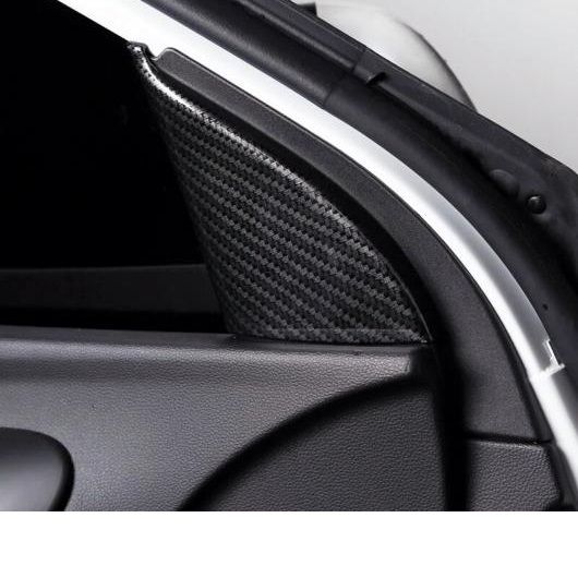 適用: ルノー/RENAULT カジャー 2015 2016-2019 カーボンファイバー インテリア A-ピラー プロテクター フレーム パネル カバー トリム アクセサリー インナー トライアングル AL-OO-7029 AL_5