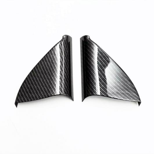 適用: ルノー/RENAULT カジャー 2015 2016-2019 カーボンファイバー インテリア A-ピラー プロテクター フレーム パネル カバー トリム アクセサリー インナー トライアングル AL-OO-7029 AL_6