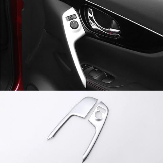 適用: 日産 X-トレイル X トレイル T32 ABS カーボン/マット ウインドウ ハンドシェーク トリム パネル カバー トリム 2017 2018 2019 2020 シルバー AL-OO-7069 AL_4