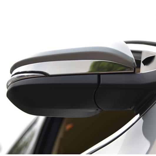 ABS クローム 適用: トヨタ ハリアー 2014 2015 2016 2017 2018 アクセサリー バックミラー ミラー 装飾 ストリップ カバー トリム 2ピース カーボンファイバー AL-OO-7112 ALの通販は