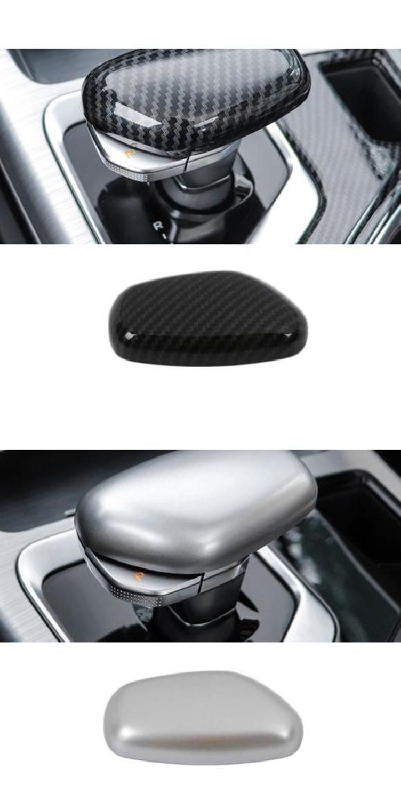 ギア ヘッド シフト ノブ カバー インテリア アクセサリー ABS 装飾 トリム 適用: ジーリー FY11 2021 2020 2019 カーボンファイバー・ABS マット AL-OO-7163 AL