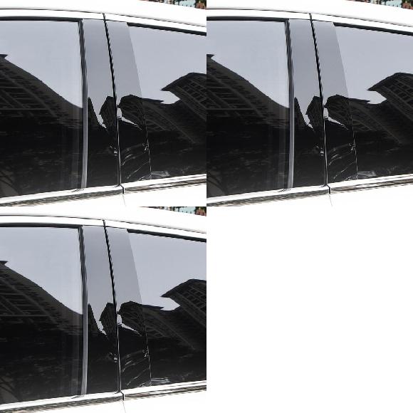 中央列 ピース ウインドウ トリム 装飾 B C ピラー ストリップ ステッカー 適用: フォルクスワーゲン/VOLKSWAGEN VW ゴルフ MK6 2010 2011 ゴルフ MK6 10-13〜ゴルフ MK8 20-22 AL-OO-7211 ALの通販は