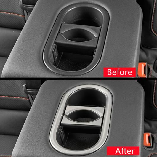 AL 適用: フォルクスワーゲン/VOLKSWAGEN VW T-ROC TROC 2018 2019 2020 リア 後ろ側 ウォーター ホルダー カップ シルバー タイプ12 AL-OO-7281