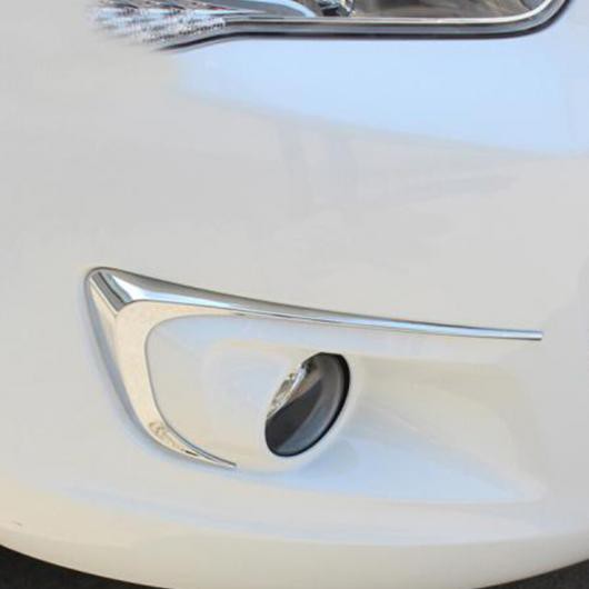 ABS クローム 適用: シトロエン/CITROEN エリーゼ C-エリーゼ アクセサリー 2014 2015 2016 フロント フォグランプ アイブロー パネル カバー トリム 2ピース AL-OO-7301 ALの通販は