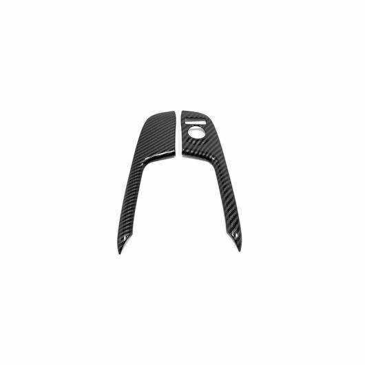 適用: 日産 キャシュカイ J11 ローグ スポーツ 2014-2019 ABS カーボンファイバー ウインドウ ハンドシェーク トリム パネル カバー トリム アクセサリー 左 右 通気口 AL-OO-7399 AL_3