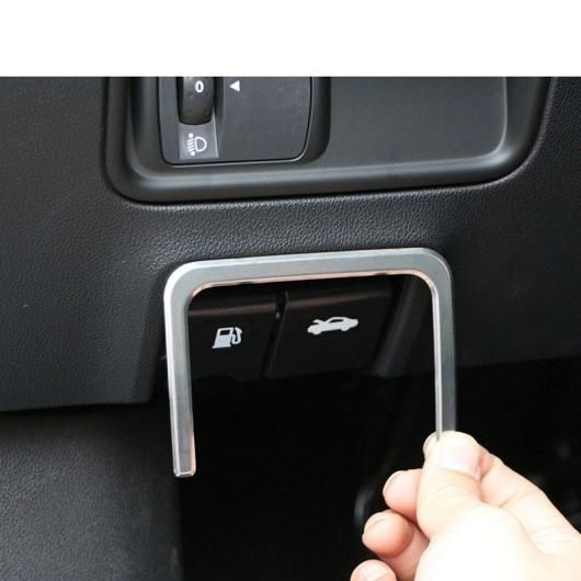 ステンレス スチール インテリア フューエル タンク スイッチ トリム フード スイッチ カバー ステッカー 適用: ルノー/RENAULT コレオス 2017 2018 アクセサリー AL-OO-7465 AL