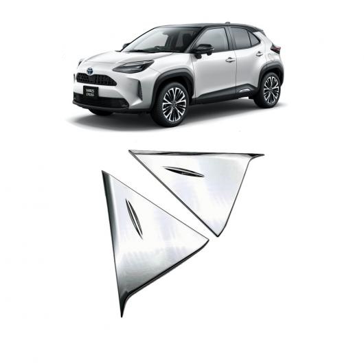 適用: 2021 2022 トヨタ ヤリス ヴィッツ クロス リア スポイラー ウインドウ トリム ガーニッシュ 自動車 アクセサリー AL-OO-7583 AL_3