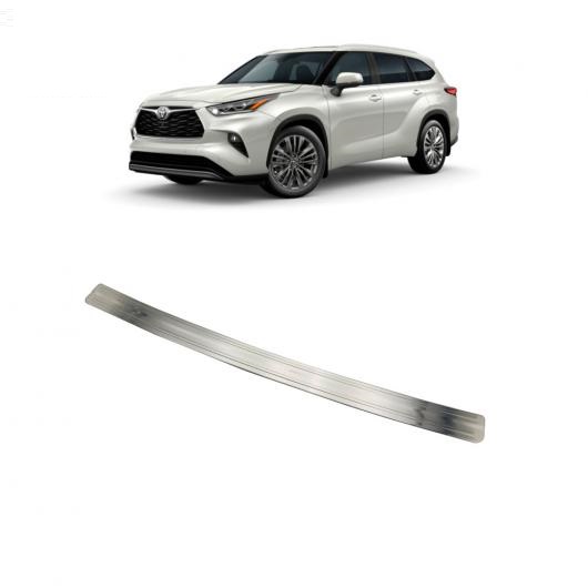 適用: トヨタ ハイランダー 2021 2022 リア バンパー プレート ドア シルズ カバー インテリア クローム トリム ステンレス スチール AL-OO-7593 AL