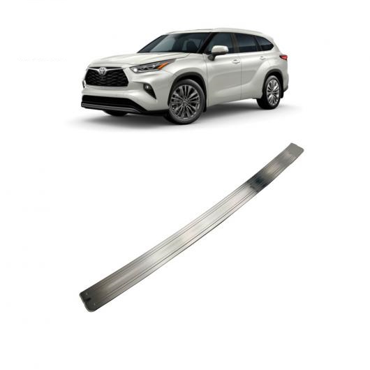 適用: トヨタ ハイランダー 2021 2022 リア バンパー プレート ドア シルズ カバー インテリア クローム トリム ステンレス スチール AL-OO-7593 AL_2