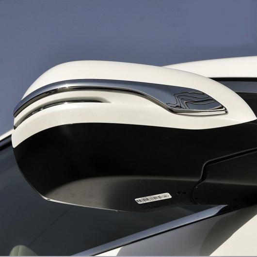 2ピース 適用: 2012 13 14 15 16 17 18 19 ホンダ CRV CR-V リア ビュー ミラー トリム ABS クローム サイド ミラー プロテクター ストリップ AL-OO-7643 AL