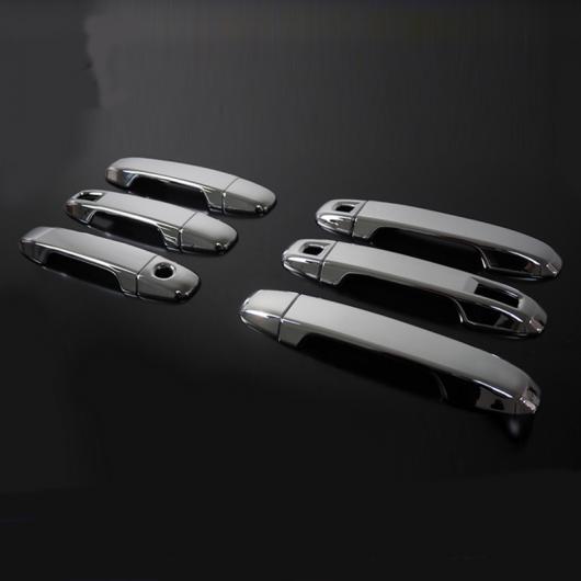 ABS クローム アクセサリー-スタイリング エクステリア サイド ドア ハンドル カバー 12ピース 適用: トヨタ ノア 2014 2015 2016 2017 2018 AL-OO-7714 AL_2