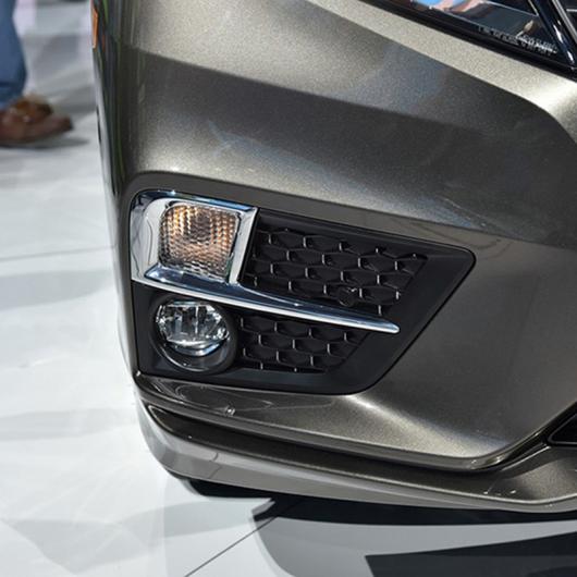 2ピース ABS クローム フロント ヘッド フォグランプ ライト カバー トリム キャップ 適用: 適用: ホンダ オデッセイ 2018-2020 アクセサリー AL-OO-7724 AL