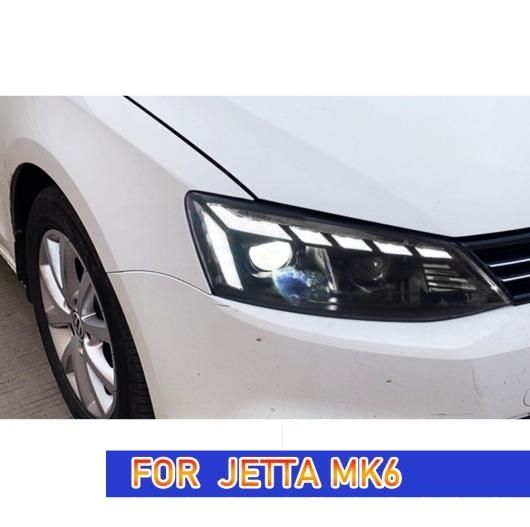 ヘッド ランプ 適用: ジェッタ サギター MK6 LED ヘッドライト 2012-2018 ヘッドライト MK6 DRL LED キット・バルブなし AL-OO-7756 AL_2