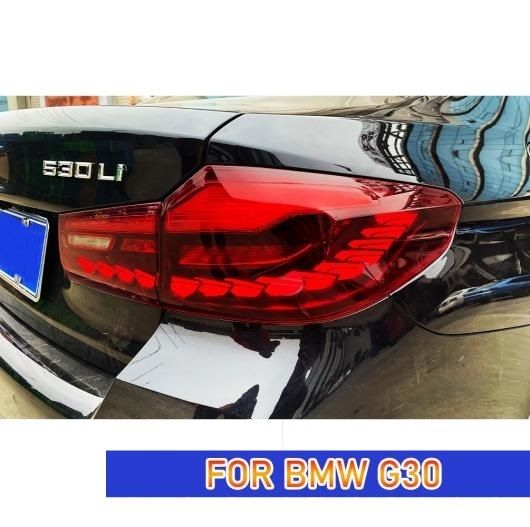 テール ランプ 適用: BMW G38 LED テールライト 2018-2021 525i 530i G30 F90 G30 リア フォグ ブレーキ ウインカー レッド〜レッドスモーク AL-OO-7788 AL_2