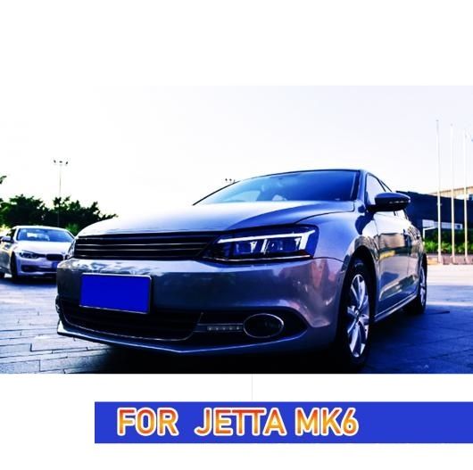 ヘッド ランプ 適用: ジェッタ LED ヘッドライト 2011-2018 ヘッドライト ジェッタ MK6 DRL ウインカー ハイ ビーム エンジェル アイ プロジェクター レンズ キセノン・LED AL-OO-7816 AL_6