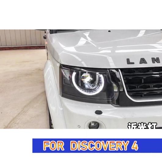 ヘッド ランプ 適用: ディスカバリー 4 LED ヘッドライト 2010-2017 ヘッドライト ディスカバリー 4 DRL ウインカー ハイ ビーム エンジェル アイ プロジェクター ヘッドライト オール LED AL-OO-7906 AL_3