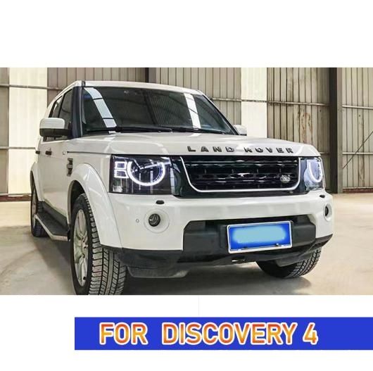 ヘッド ランプ 適用: ディスカバリー 4 LED ヘッドライト 2010-2017 ヘッドライト ディスカバリー 4 DRL ウインカー ハイ ビーム エンジェル アイ プロジェクター ヘッドライト オール LED AL-OO-7906 AL_4