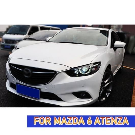 ヘッド ランプ 適用: MAZDA6 アテンザ LED ヘッドライト 2013-2016 ヘッドライト アテンザ DRL ウインカー ハイ ビーム エンジェル アイ キセノン バルブ・LED バルブ AL-OO-7988 AL_5
