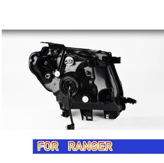 ヘッド ランプ 適用: フォード/FORD レンジャー LED ヘッドライト 2012-2014 ヘッドライト レンジャー T6 DRL ウインカー ハイ ビーム エンジェル アイ バルブなし インサイド AL-OO-8046 AL_3