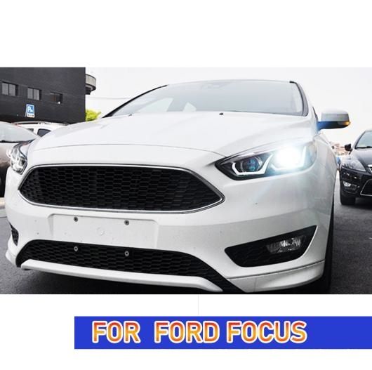 ヘッド ランプ 適用: フォード/FORD フォーカス LED ヘッドライト 2015-2017 ヘッドライト フォーカス DRL ウインカー ハイ ビーム エンジェル キセノン バルブ・LED バルブ AL-OO-8075 AL_4