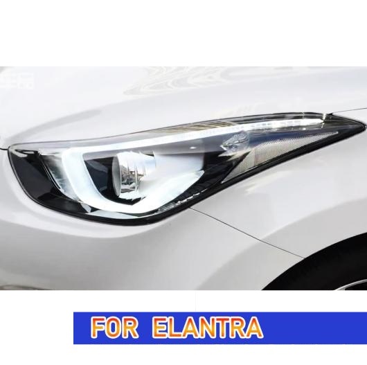 ヘッド ランプ 適用: ヒュンダイ/現代/HYUNDAI エラントラ LED ヘッドライト 2011-2016 ヘッドライト エラントラ DRL ウインカー ハイ ビーム エンジェル アイ キセノン・LED AL-OO-8085 AL_3