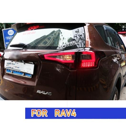 テール ランプ 適用: トヨタ RAV4 LED テールライト 2015-2019 RAV4 リア フォグ ブレーキ ウインカー レッド AL-OO-8108 AL_6