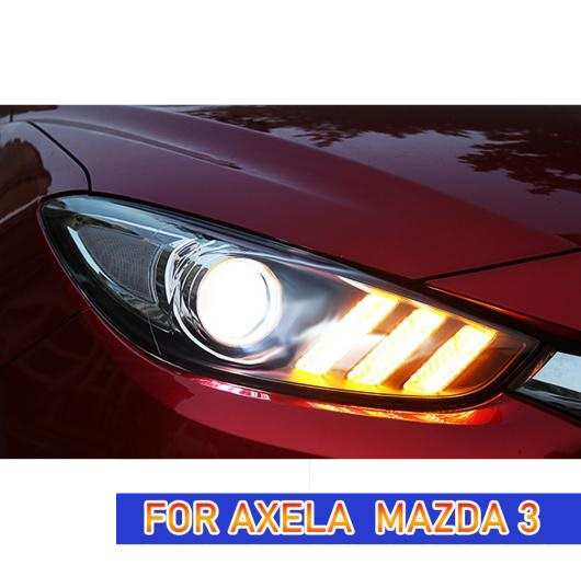 ヘッド ランプ 適用: MAZDA3 アクセラ LED ヘッドライト 2014-2018