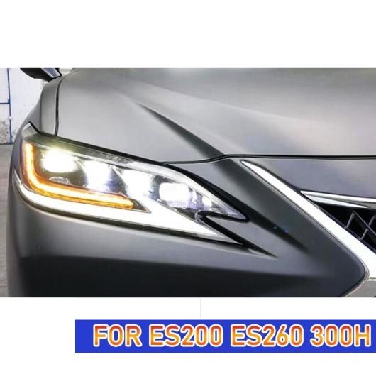 ヘッド ランプ 適用: レクサス ES300 LED ヘッドライト 2018-2021 ヘッドライト ES250 ES350 DRL ウインカー ハイ ビーム エンジェル アイ プロジェクター レンズ 2017-2021 AL-OO-8149 AL_4