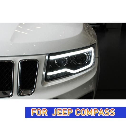 ヘッド ランプ 適用: ジープ/JEEP コンパス LED ヘッドライト 2011