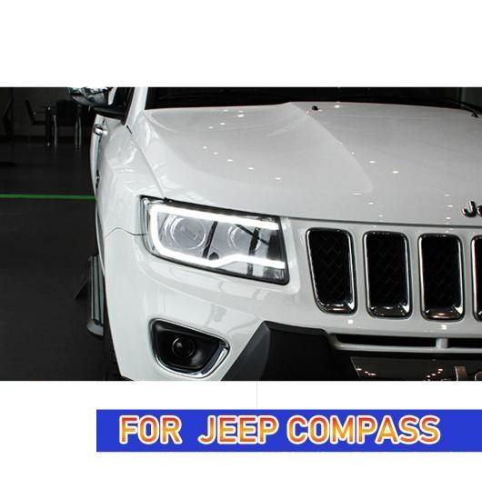 ヘッド ランプ 適用: ジープ/JEEP コンパス LED ヘッドライト 2011