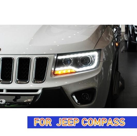 ヘッド ランプ 適用: ジープ/JEEP コンパス LED ヘッドライト 2011