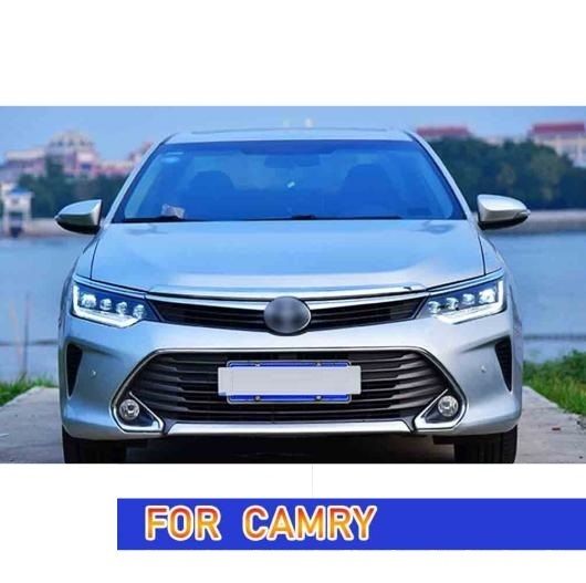 ヘッド ランプ 適用: トヨタ カムリ LED ヘッドライト 2015-2017 ヘッドライト カムリ DRL ウインカー ハイ ビーム エンジェル アイ プロジェクター レンズ LED ヘッドライト AL-OO-8227 AL_2