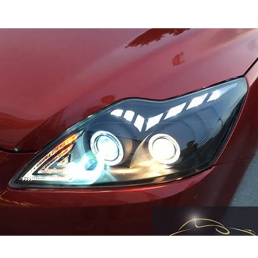 適用: フォード/FORD フォーカス ヘッドライト 2009-2011 二焦点 レンズ LED バー エンジェルアイ DRL キセノン H7 フォード/FORD フォーカス ヘッドランプ 4300K〜8000K AL-OO-8260 AL