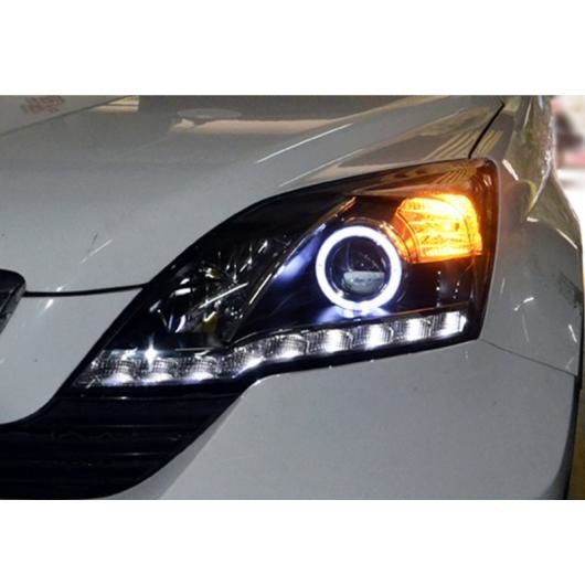 ヘッドライト アセンブリ 適用: ホンダ CRV 2007-2011 CR-V LED エンジェル アイ DRL Q5 バイキセノン レンズ H7 キセノン フロント ライト 4300K キセノン〜6000K キセノン AL-OO-8268 AL