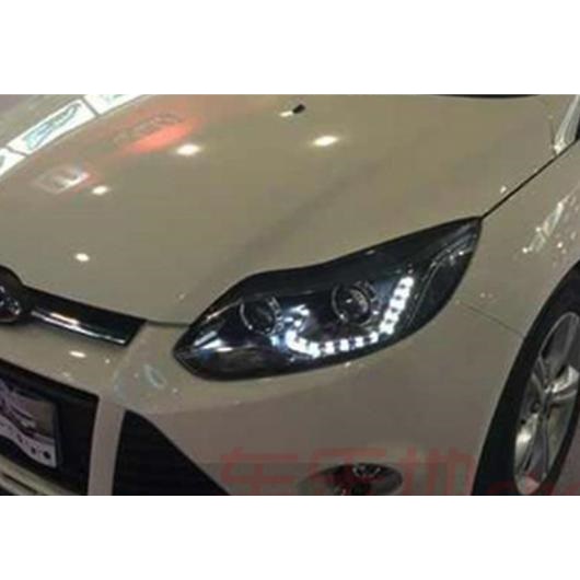 オート ヘッドライト 適用: フォード/FORD フォーカス 3 ヘッドライト フォーカス LED ヘッド ランプ LED DRL フロント ライト バイキセノン ダブル レンズ LED バルブ イン ロー ビーム AL-OO-8277 AL