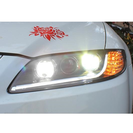 適用: MAZDA6 ヘッドライト 2004-2012 MAZDA6 LED ヘッドライト LED DRL HID ヘッド ランプ エンジェル アイ HID 4300K ロー ビーム〜HID 8000K ロー ビーム タイプA〜タイプC AL-OO-8280 AL 194,310円