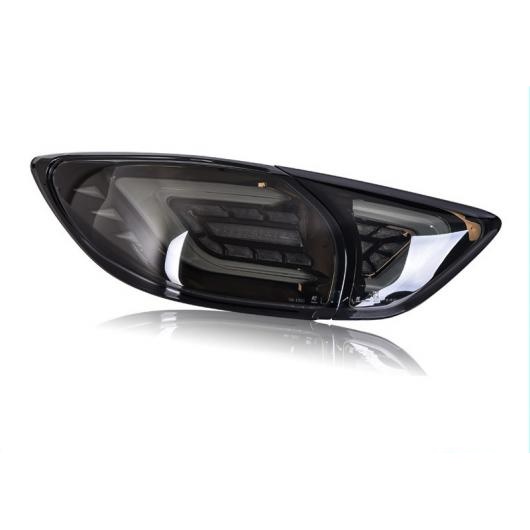 テール ライト 適用: マツダ CX-5 テールライト LED テール ランプ リア トランク ランプ カバー DRL+シグナル+ブレーキ+リバース ブラック AL-OO-8304 AL_2