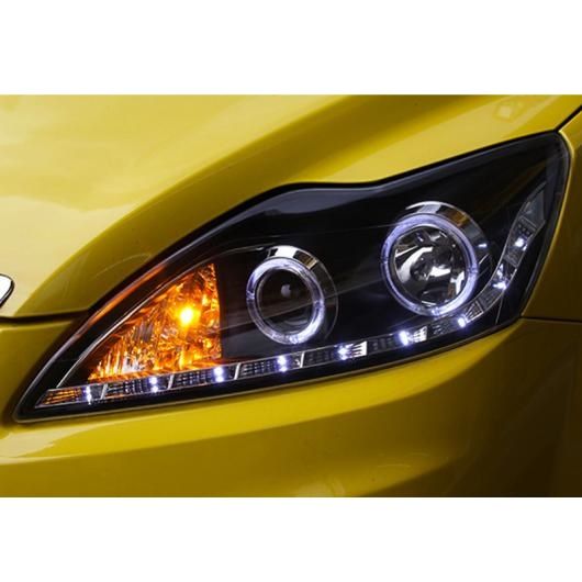 ヘッド ランプ 適用: フォード/FORD フォーカス ヘッドライト 2009-2011 フォーカス 2 LED ヘッドライト DRL H7 D2H HID HID 4300K ロー ビーム〜HID 8000K ロー ビーム AL-OO-8334 AL