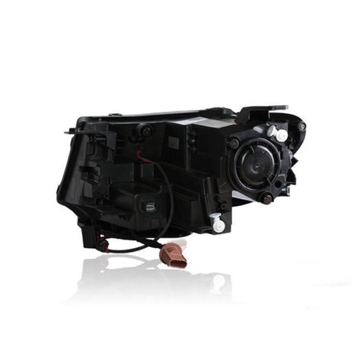 ヘッドライト 適用: ジープ/JEEP コンパス ヘッドライト 2017 2018 2019 コンパス ヘッド ランプ ダブル レンズ バイキセノン HID ハイ ロー ビーム バルブなし〜6000K AL-OO-8339 AL_1