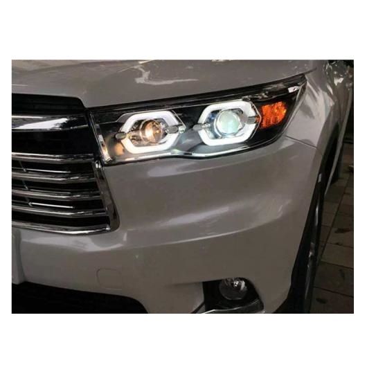 ヘッド ランプ 適用: トヨタ ハイランダー 2015-2017 ヘッドライト LED ヘッドライト H7/D2H キセノン/LED エンジェル アイ アクセサリー 4300K キセノン〜8000K キセノン AL-OO-8370 AL