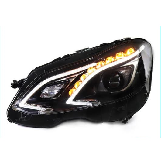 ヘッド ランプ 適用: W212 LED ヘッドライト 2013-2016 E200 E300 E260 LED ヘッドライト LED DRL バイキセノン 4300K〜8000K AL-OO-8377 AL_1